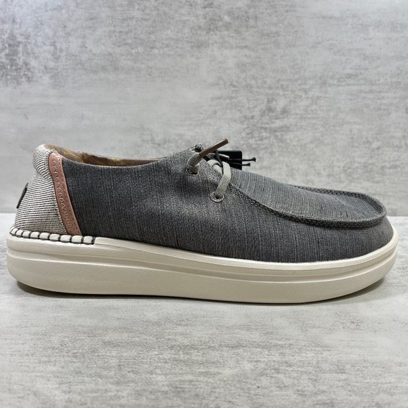 Hey Dude Wendy Rise Sneakers - Women's Size 10 - Picture 4 of 9